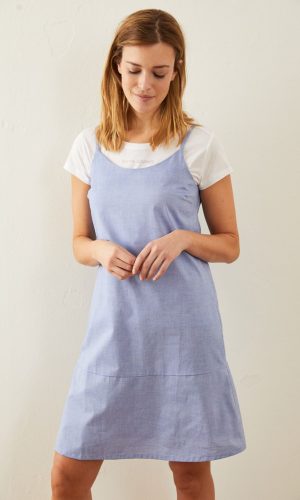 chambray-jurk-lanius