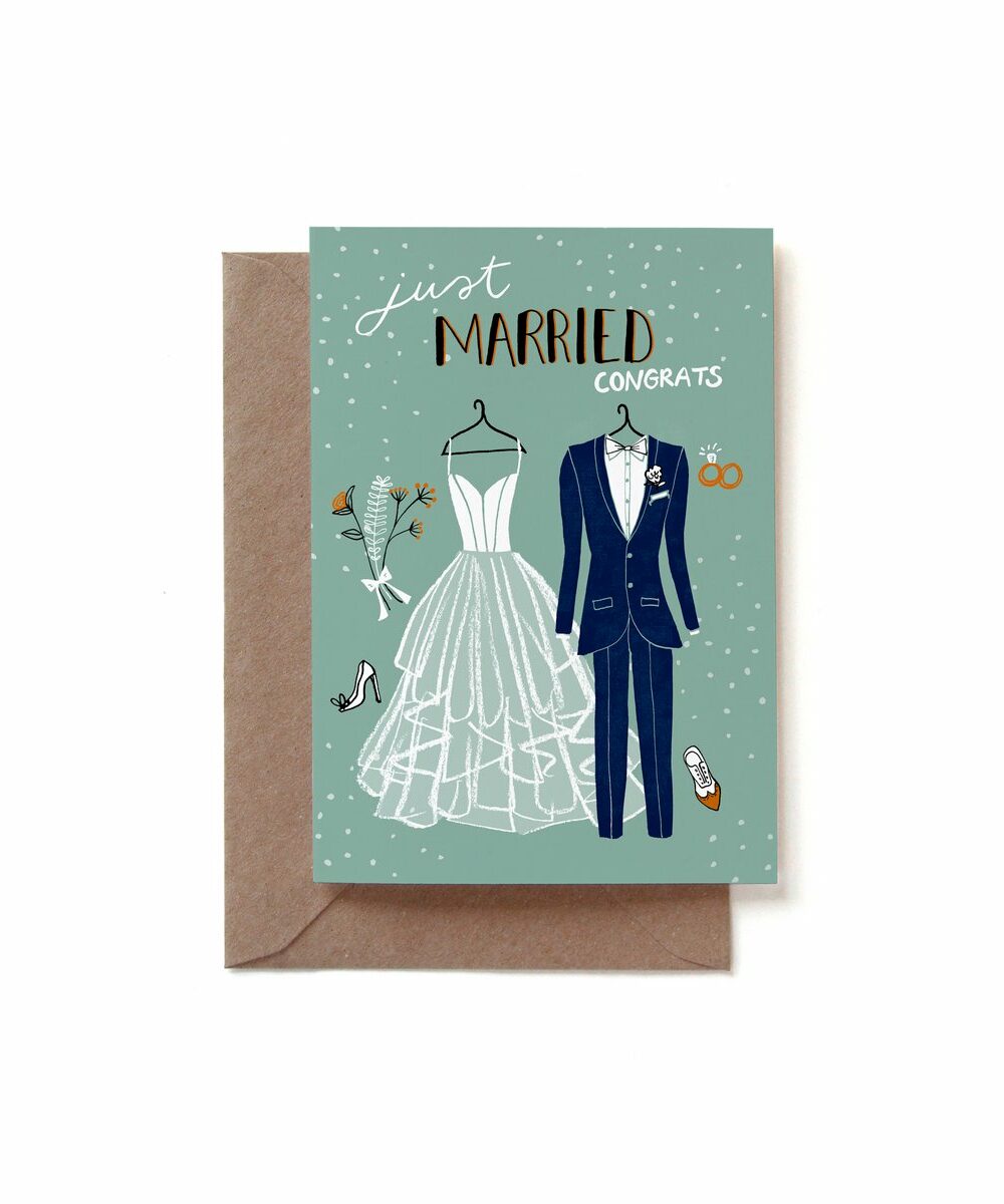 Wedding Couple Kaart