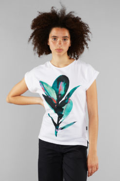 dedicated-t-shirt-visby-stina-plant-wit