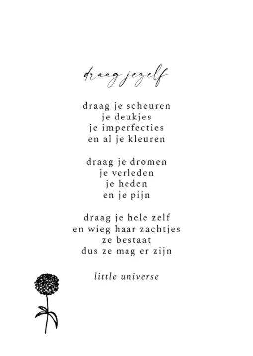 little-universe-draag-jezelf-kaart