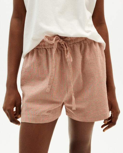 Shorts Geranio Vichy Seersucker