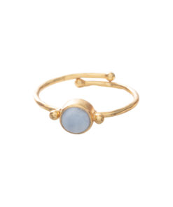 faithful-blue-lace-agate-ring-goud