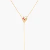 wildthings-collectables-colorful-heart-ketting-goud-40-cm