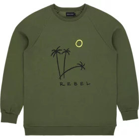 Sweater Rebel Palm Kiwi