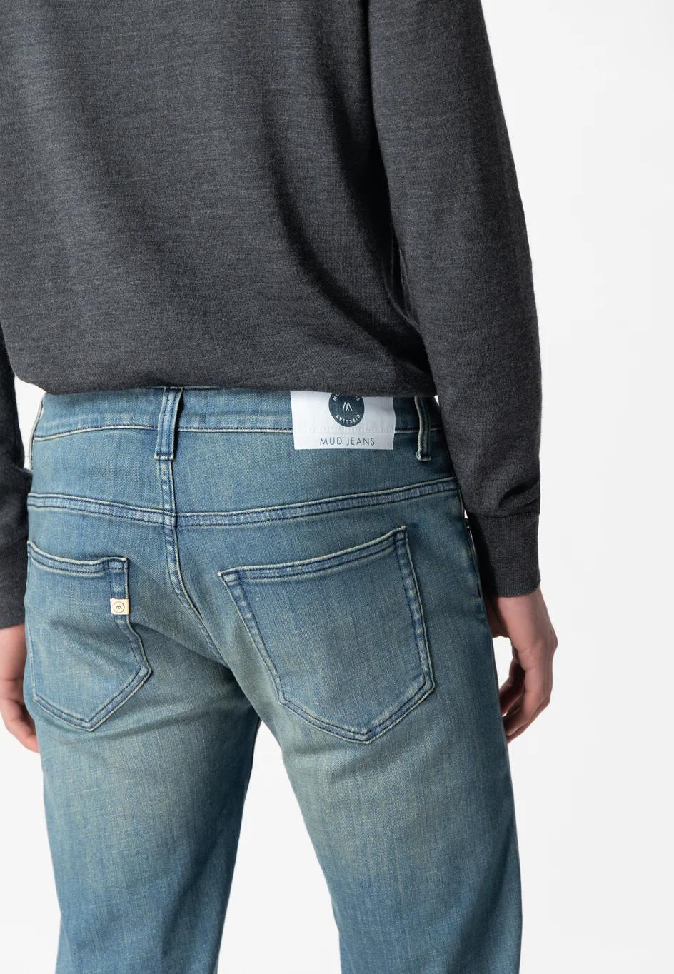 Regular Dunn Pure Blue Jeans | MUD Jeans | Recycled denim