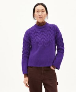 armedangels-sweater-brunaa-cable-indigo-lilac