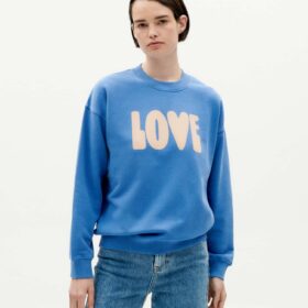 Sweater Love Ecru Heritage Blue