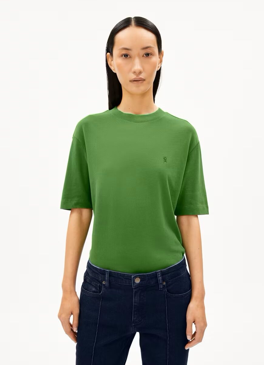 armedangels-t-shirt-tarjaa-ivy-green