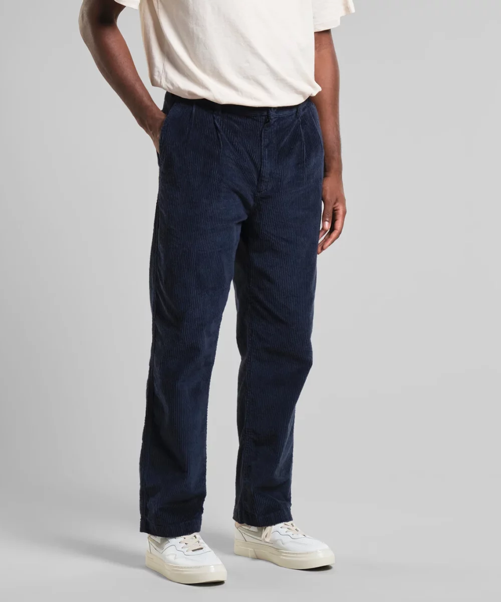 Dedicated-broek-pants-vallen-corduroy-navy