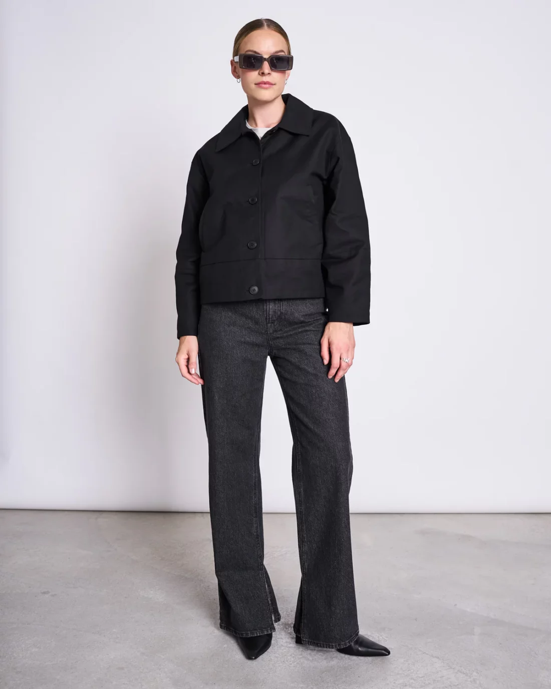 Jeans Selene Faded Black - Afbeelding 4