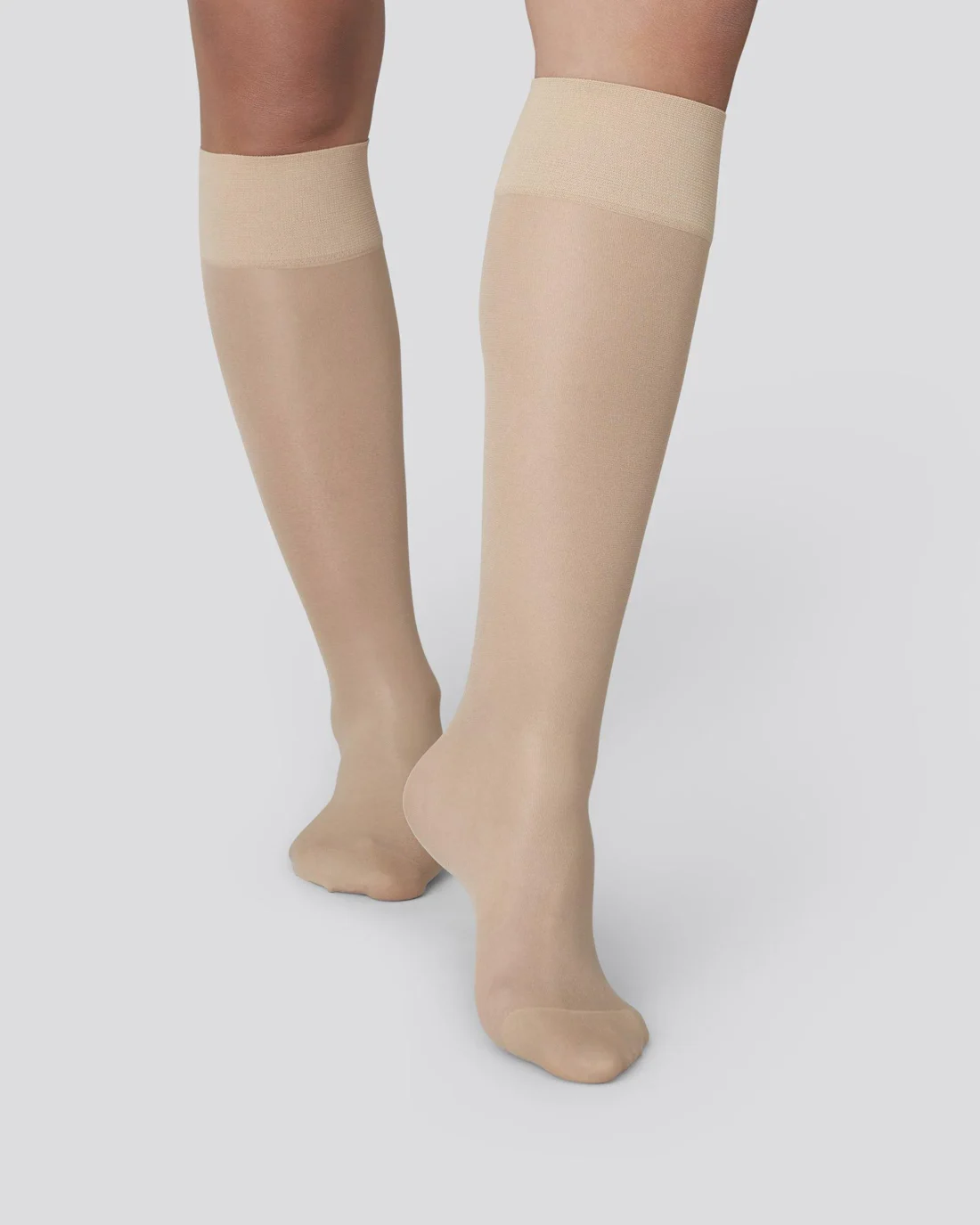 swedish-stockings-bea-support-knee-highs-sand-30-denier