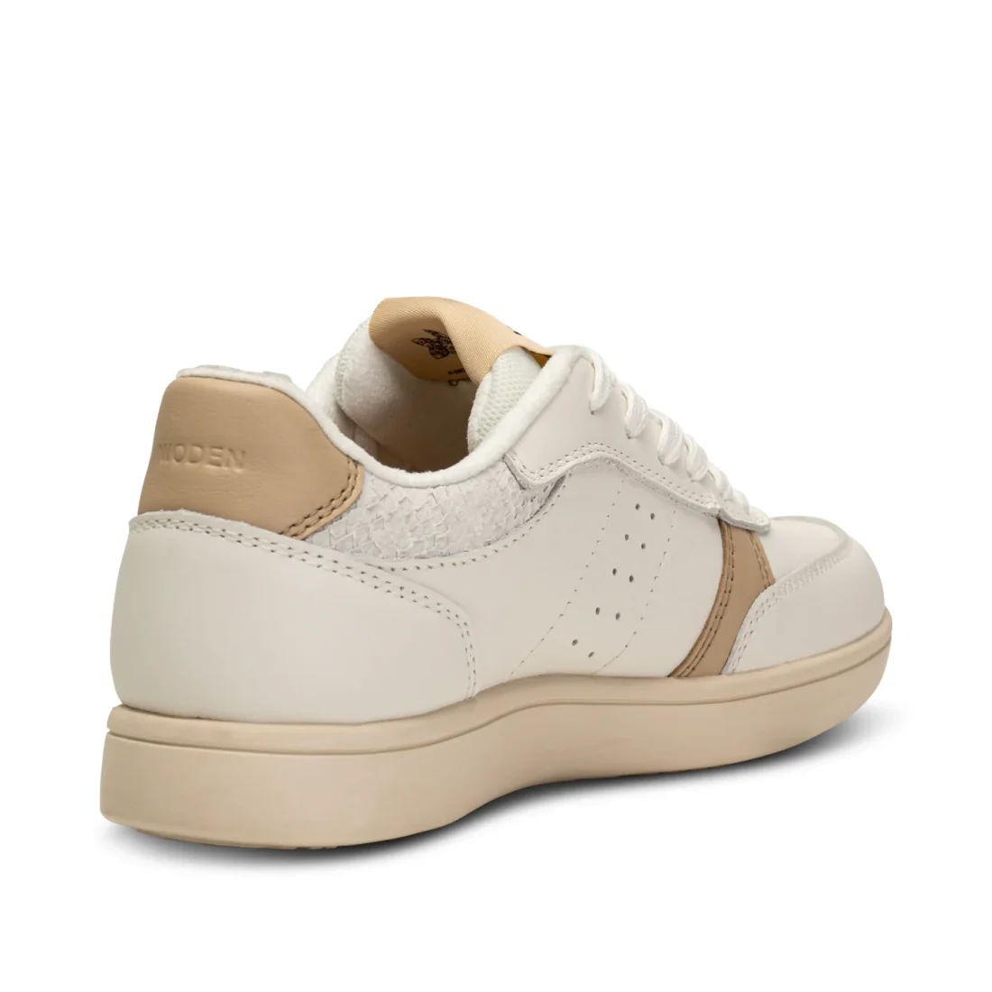 Woden | Bjork Sneakers Coffee Cream Blanc de Blanc - Afbeelding 4