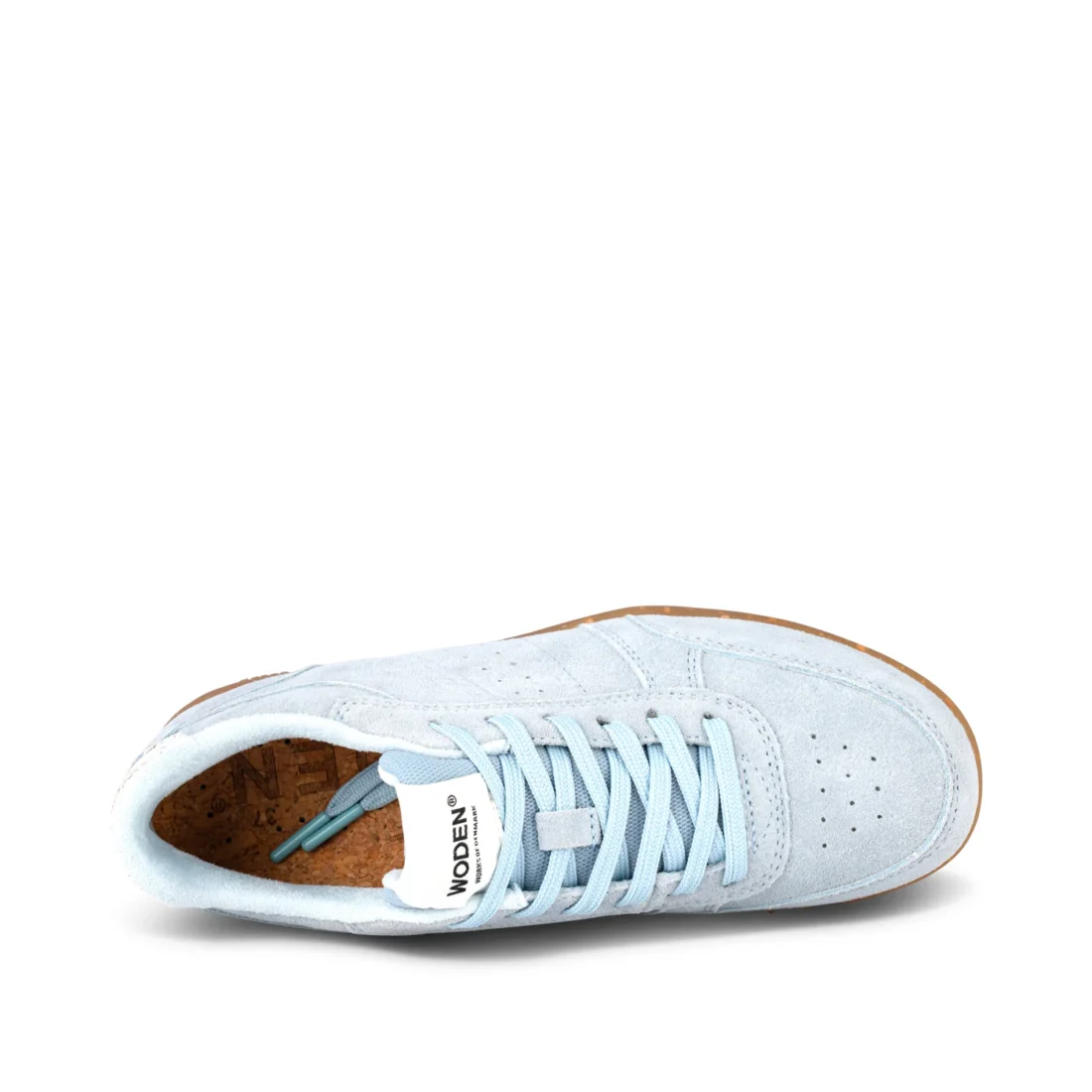 Woden | Bjork Sneakers Suede Ice Blue - Afbeelding 5