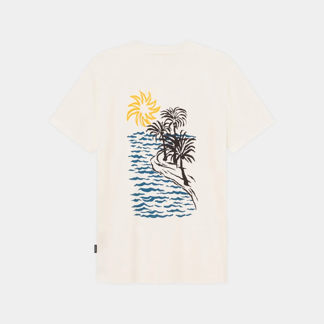 T-Shirt Stockholm Sun and Sea Offwhite - Afbeelding 6