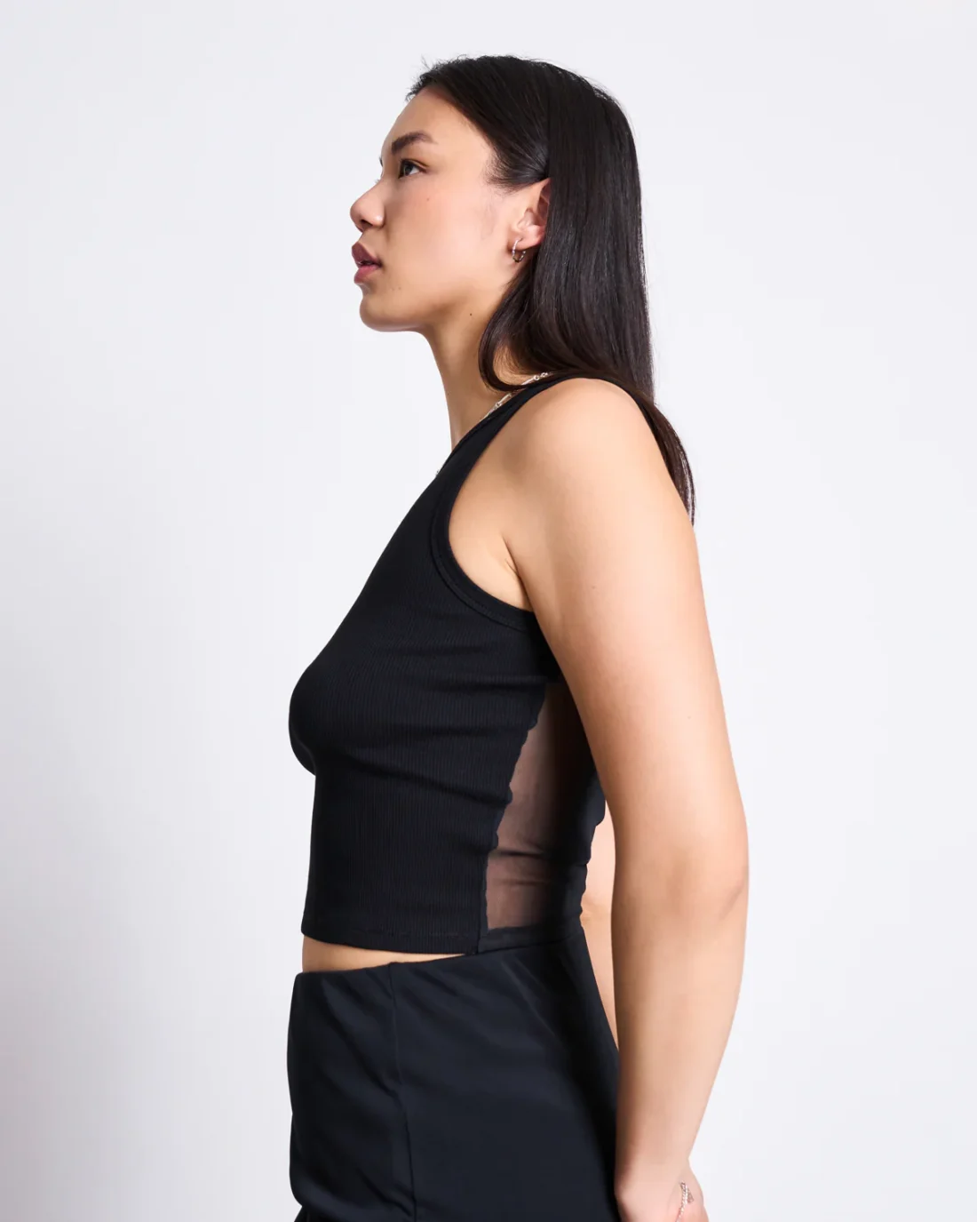 Tank Top Holmen Black Transparent - Afbeelding 5