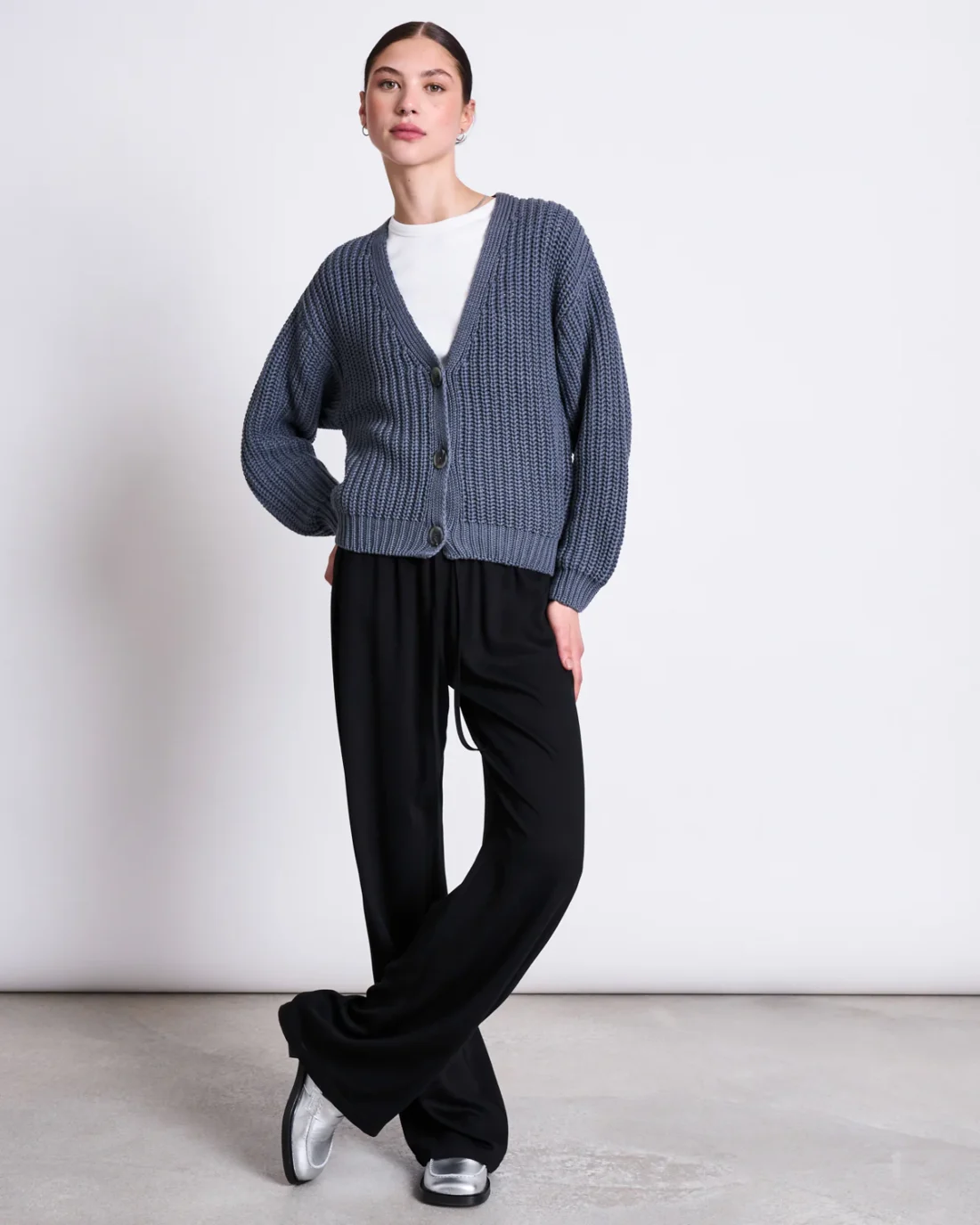 Knitted Vest Lena Turbulence - Afbeelding 5