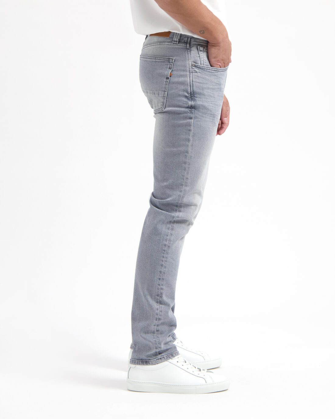 Kuyichi | Nick Straight Arctic Grey - Afbeelding 4