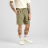 dedicated-shorts-vejle-linnen-leaf-green