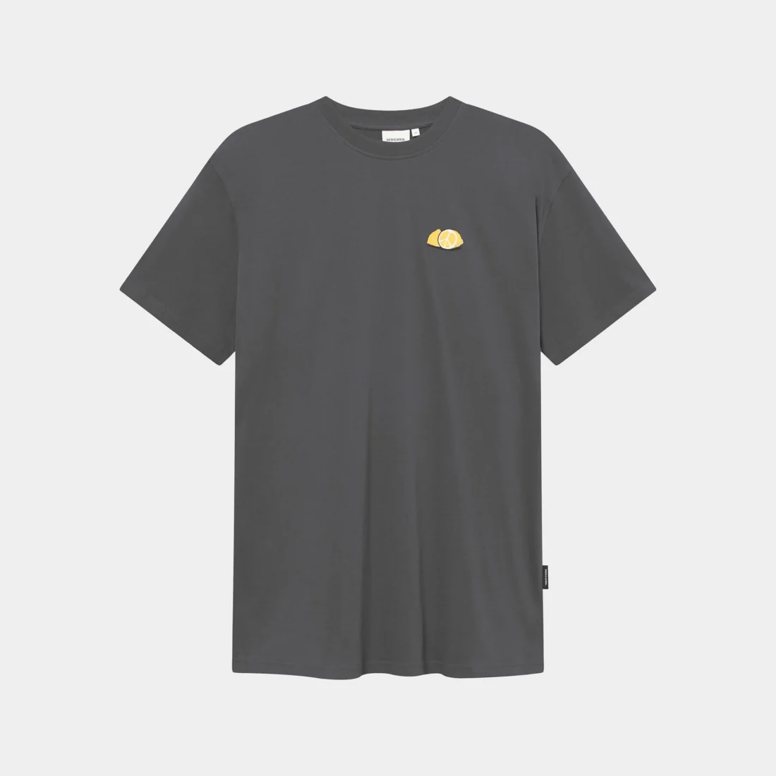 T-Shirt Stockholm Lemon Peace Charcoal - Afbeelding 2