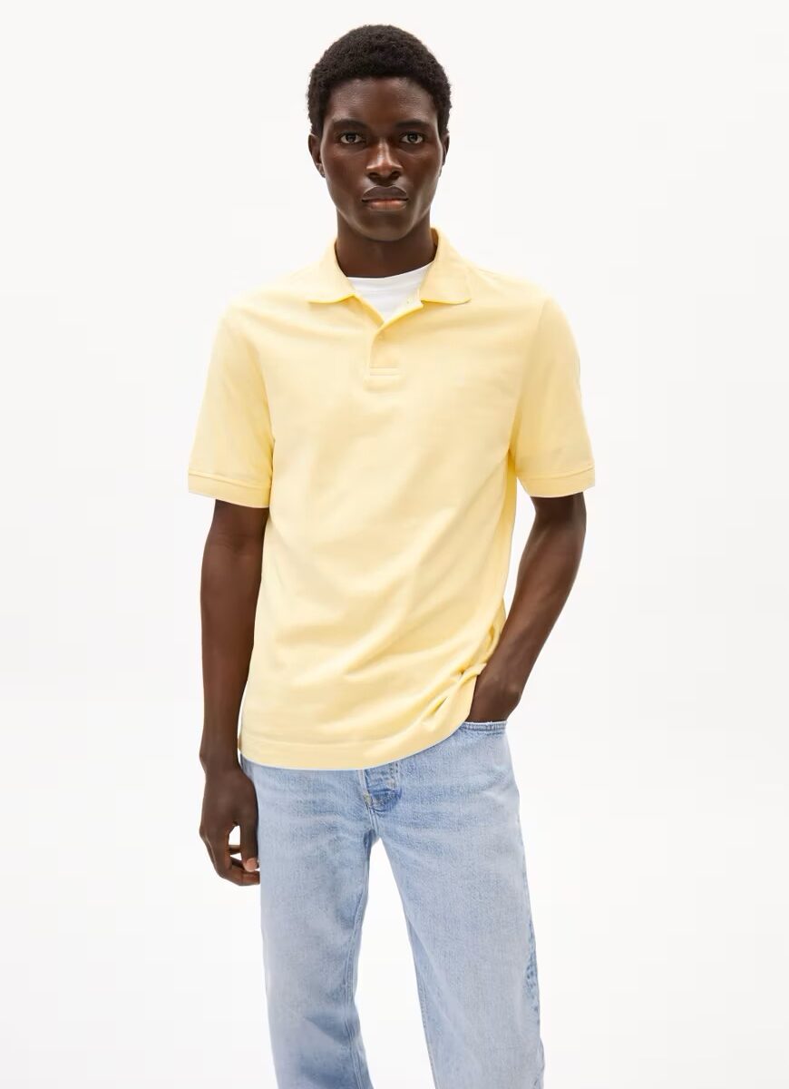 armedangels-poloshirt-maario-early-yellow