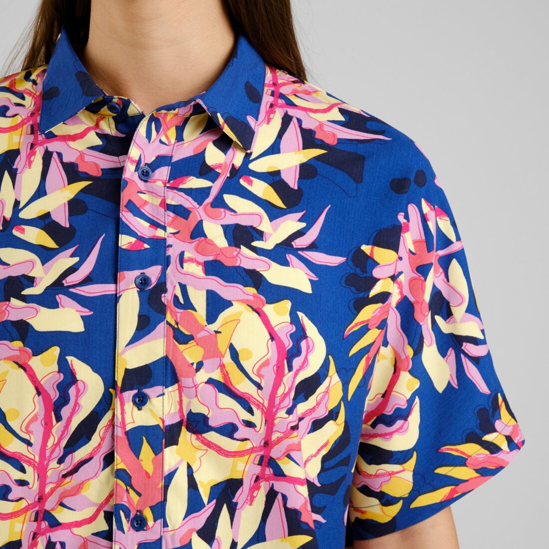 Shirt Alsvik Tropical Collage - Afbeelding 4
