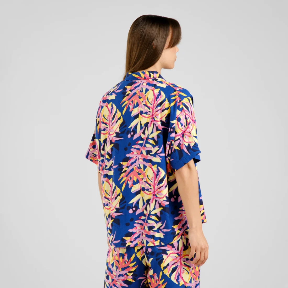Shirt Alsvik Tropical Collage - Afbeelding 3