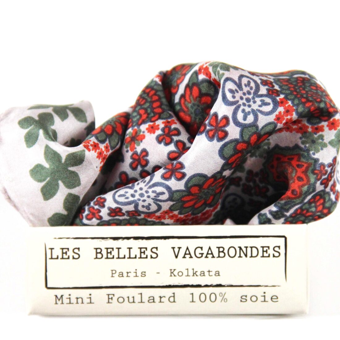 Sjaal Mini Caraibes Orange - Afbeelding 3