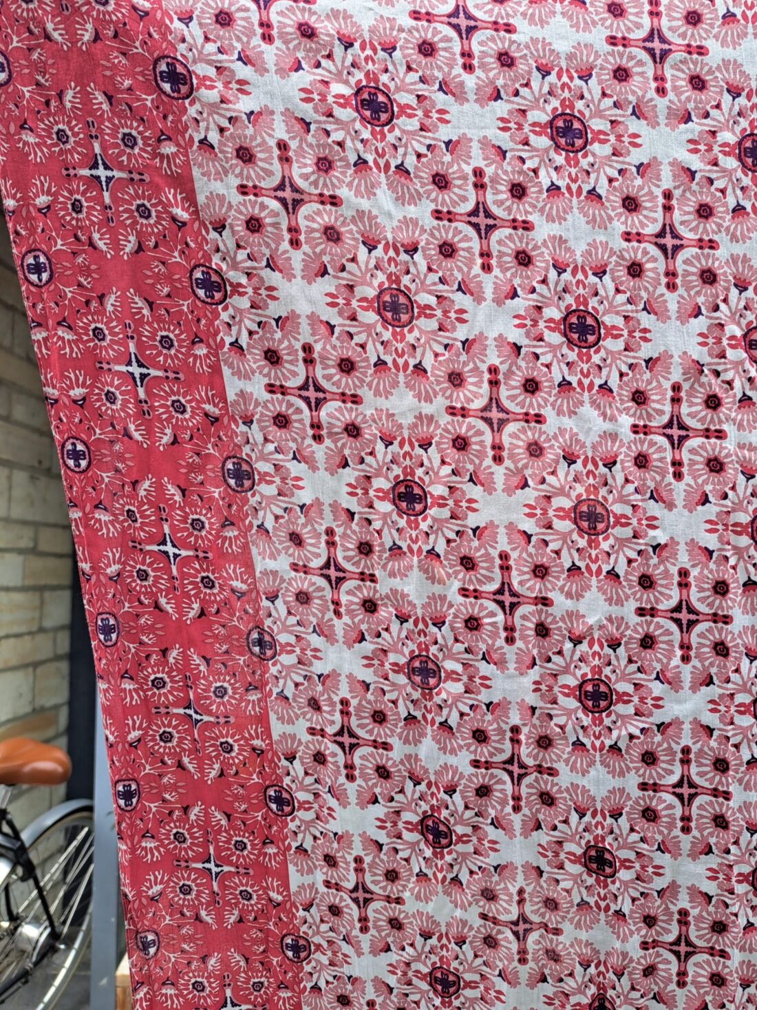Sjaal Biokatoen Tetouan Rose Pink - Afbeelding 2