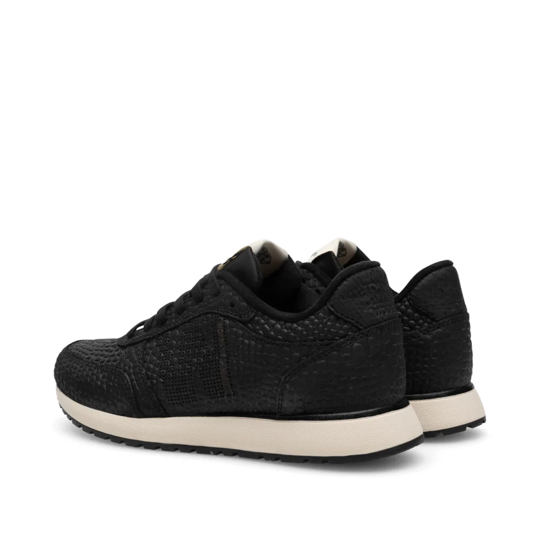 Woden | Ronja Sneakers Croco Black - Afbeelding 4