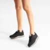woden-ronja-sneakers-croco-black