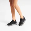 woden-ronja-sneakers-plateau-glitter-black