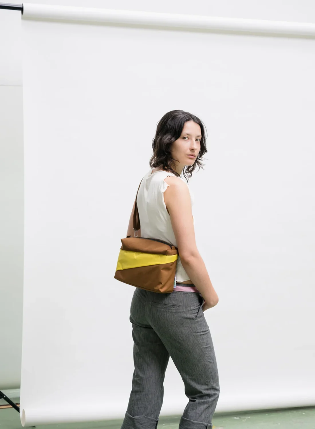 Susan Bijl | The New Bum Bag Hazel & TV Yellow Medium - Afbeelding 2