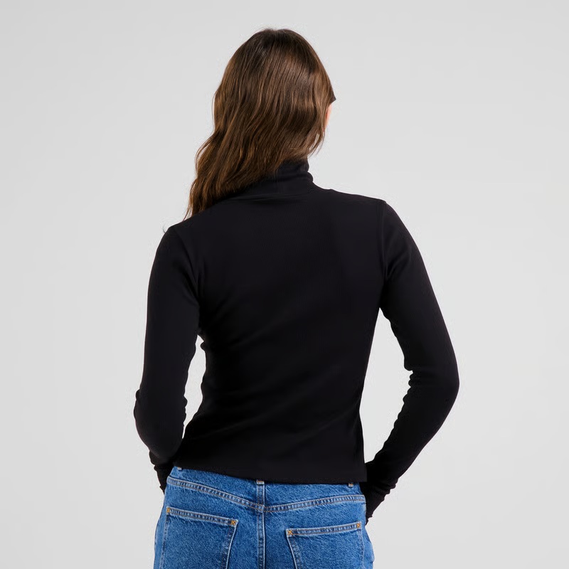 Alternative view of Dedicated | Rib Top Malma Black