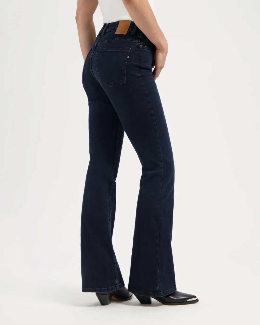 Kuyichi | Lisette Flare Deep Blue - Afbeelding 2