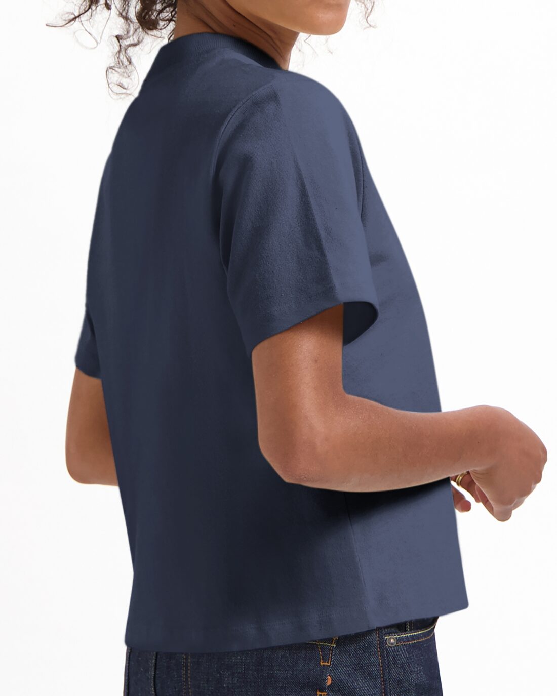 Kuyichi | Jill Tee Midnight Blue - Afbeelding 3