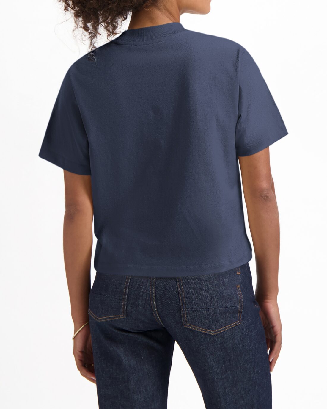 Kuyichi | Jill Tee Midnight Blue - Afbeelding 5