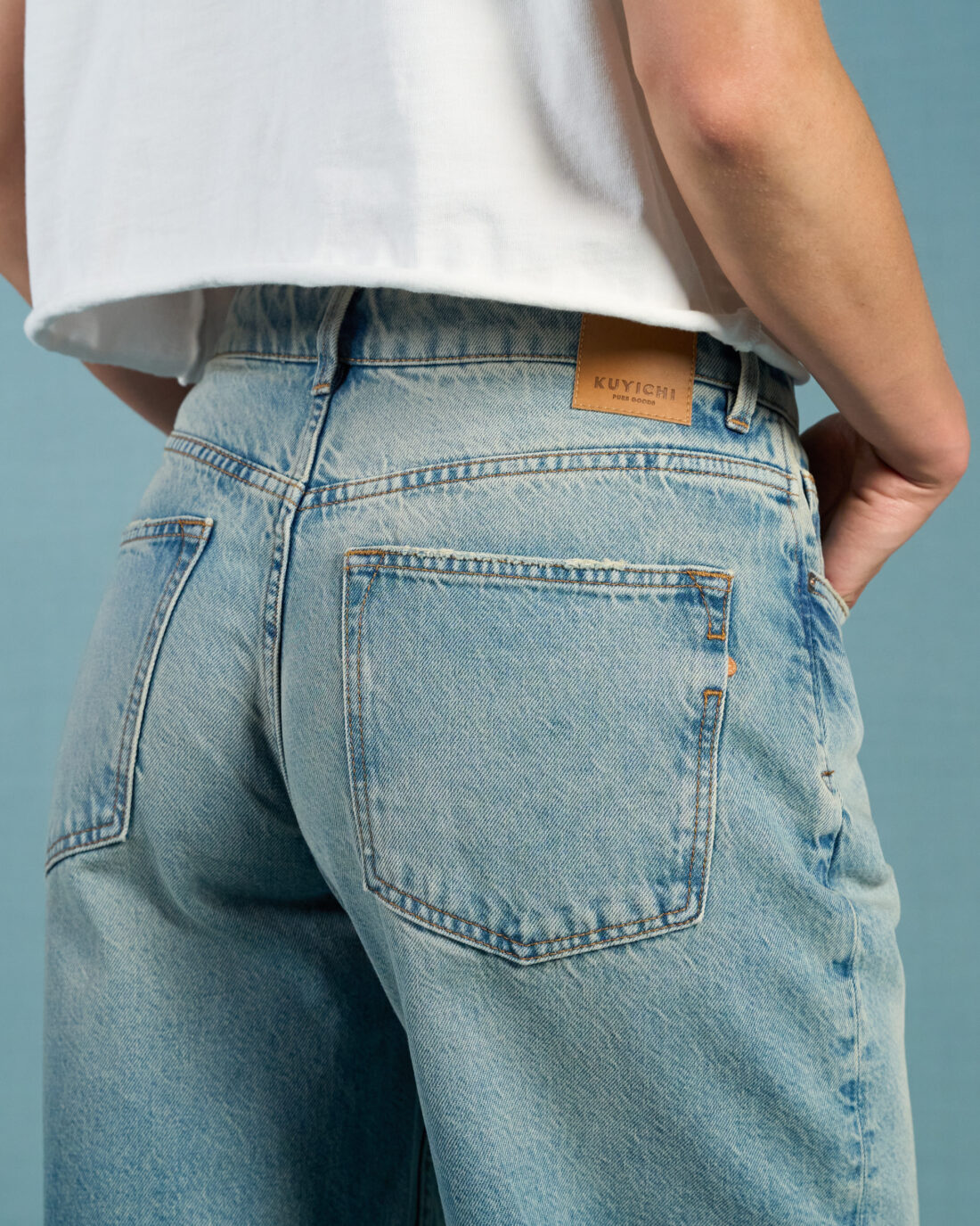 Kuyichi | Lucy Loose Vintage Blue - Afbeelding 3