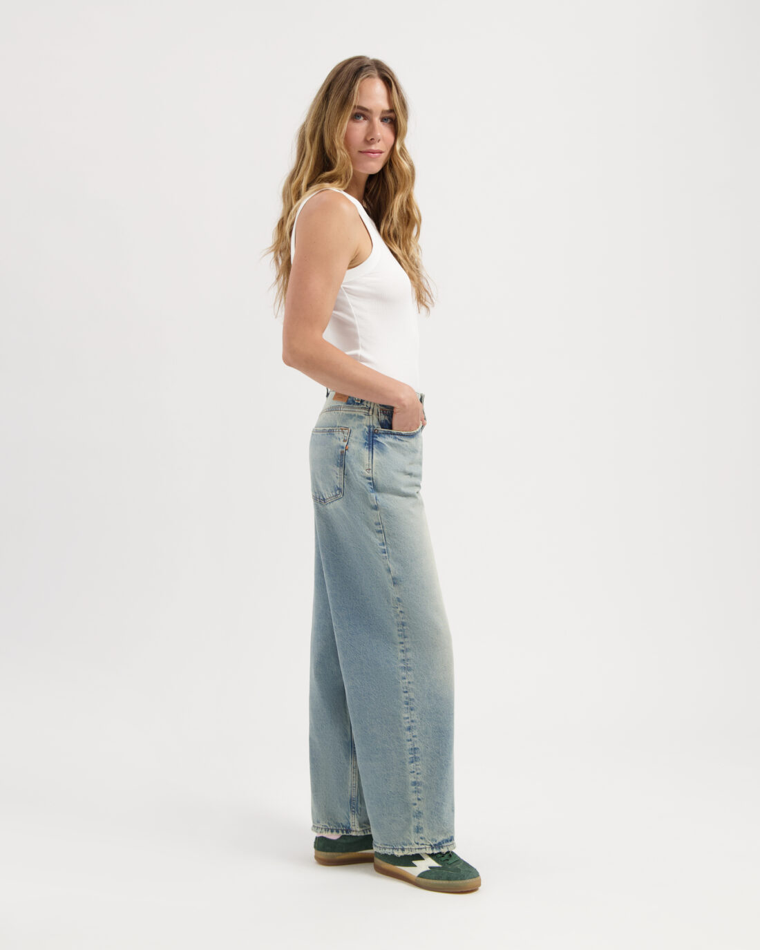 Kuyichi | Lucy Loose Vintage Blue - Afbeelding 4
