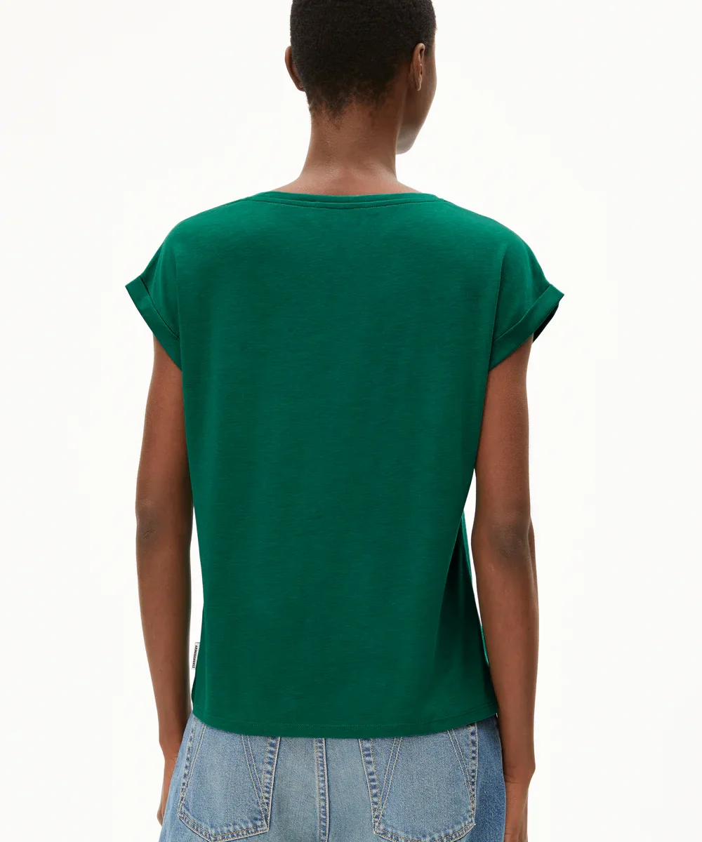 Alternative view of T-shirt Jilaana Emerald Green
