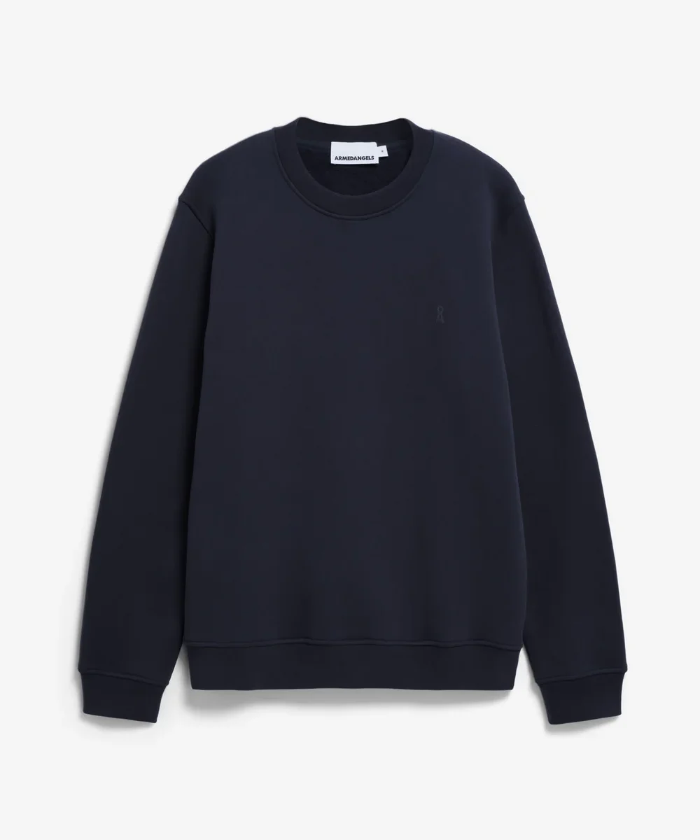 Alternative view of Armedangels Sweater Baaro Fleece Night Sky