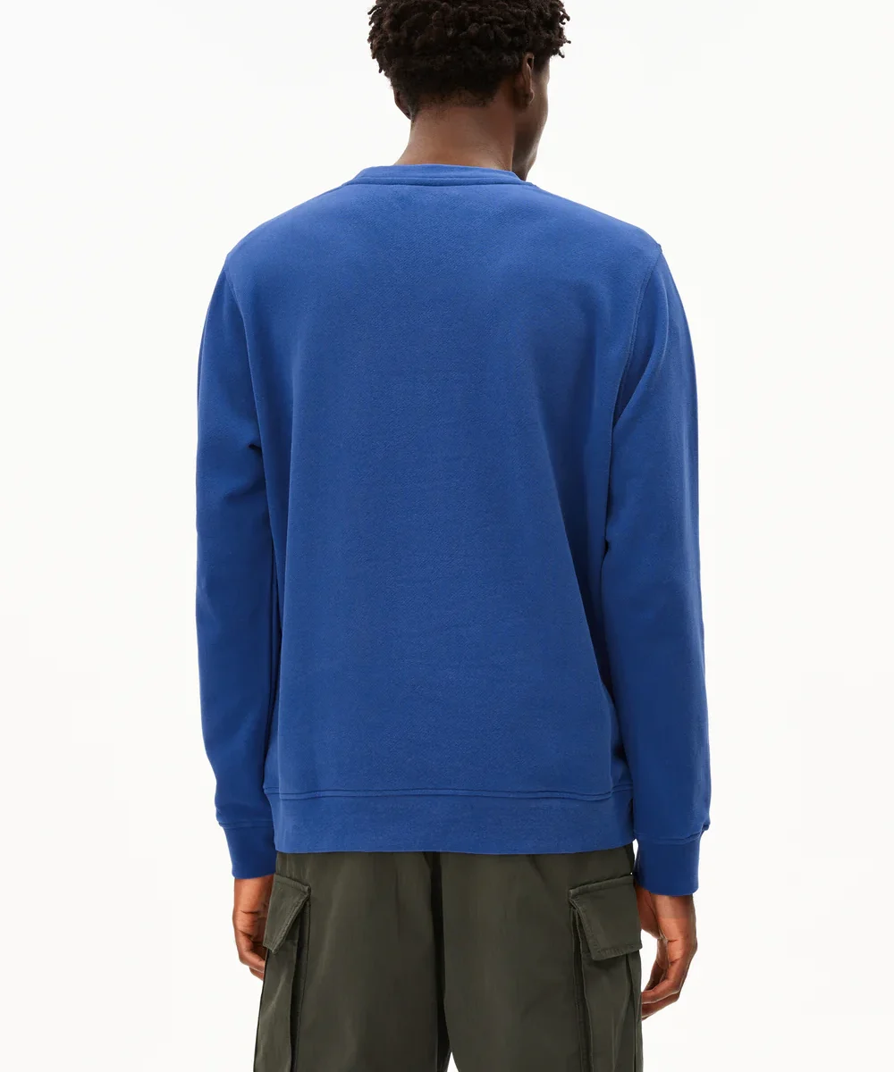 Alternative view of Armedangels Sweater Baaro Fleece Dark Morning