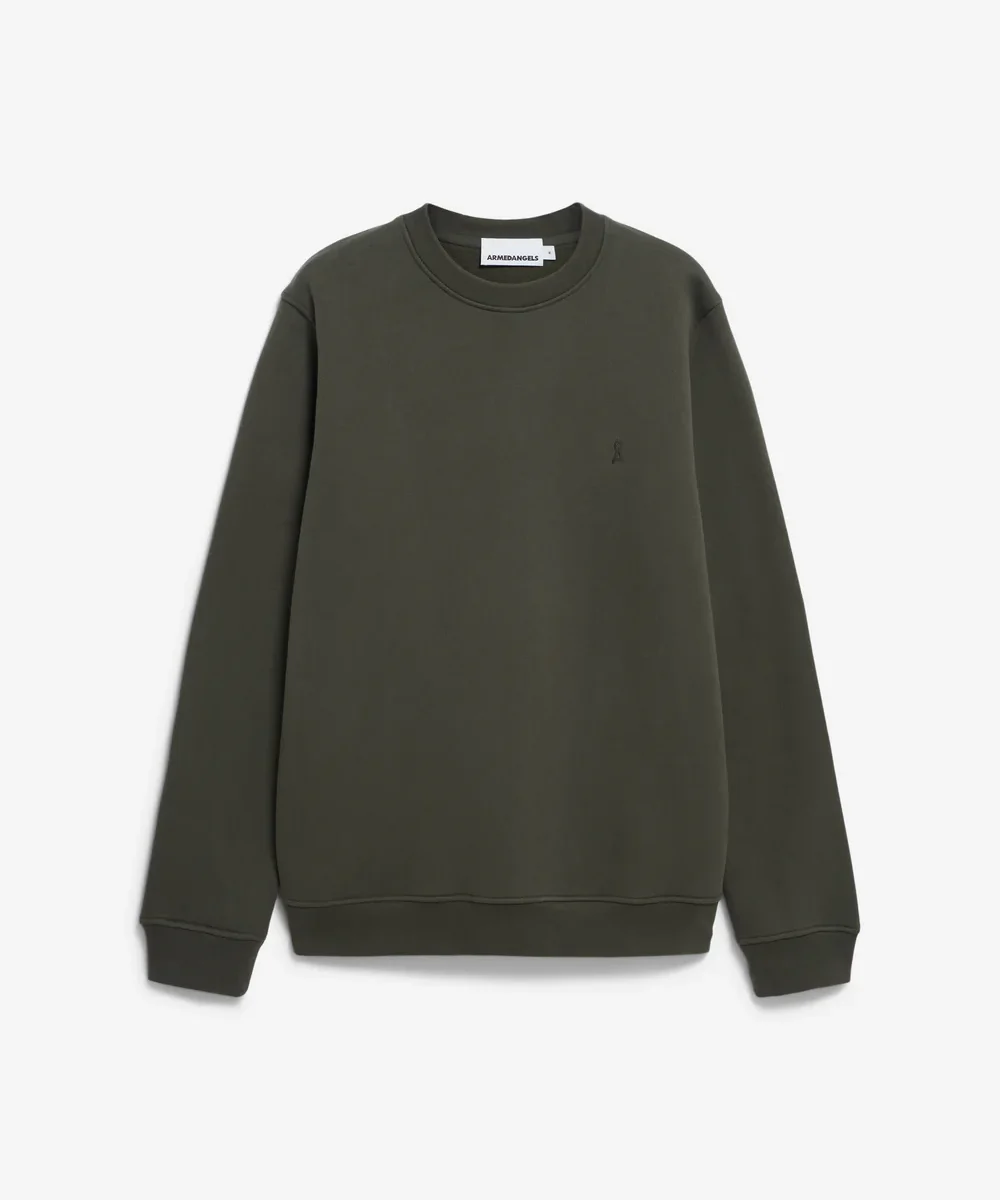 Alternative view of Armedangels Sweater Baaro Fleece Forest Pine