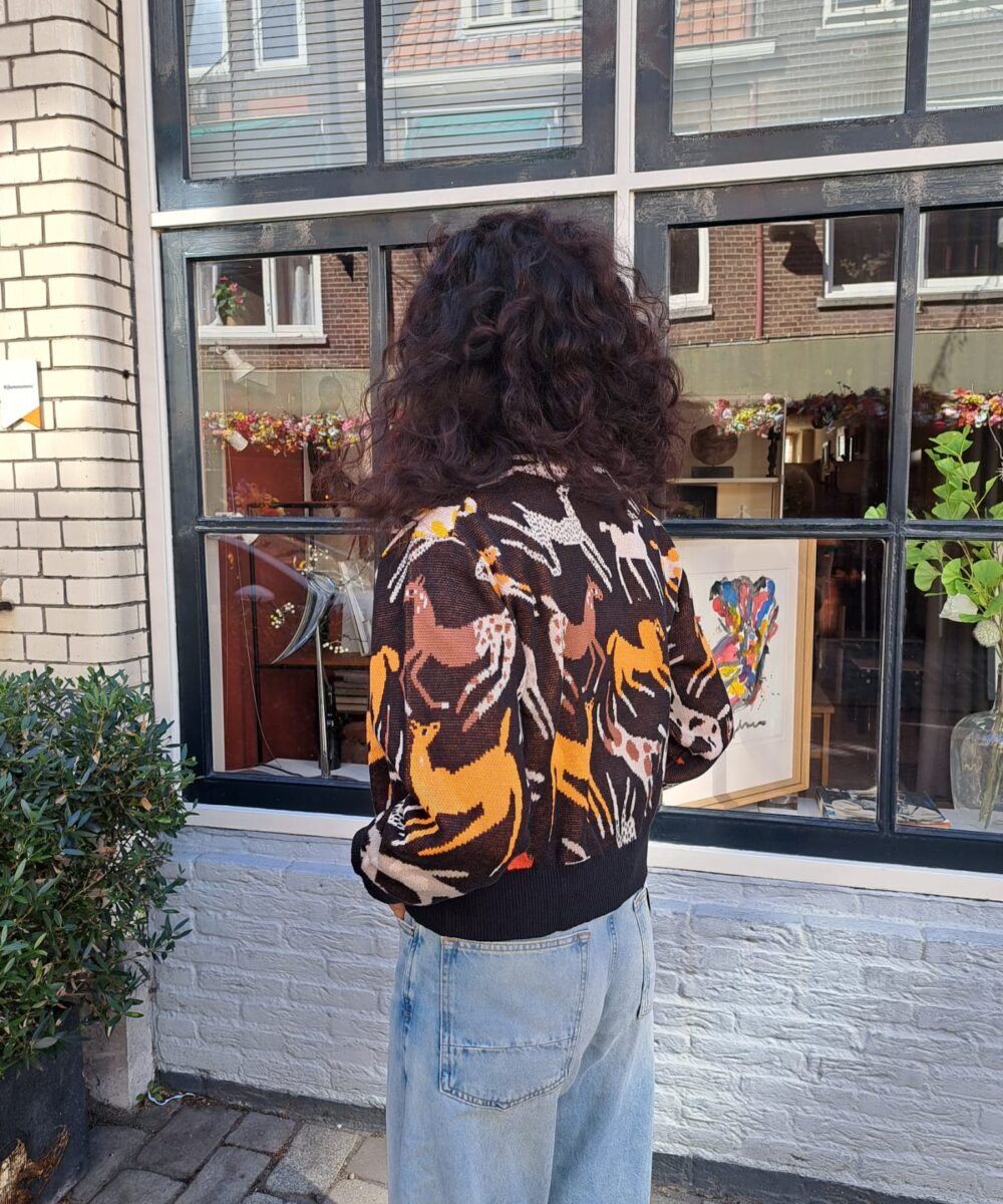 Alternative view of Dedicated | Cardigan Kanan Mustang Party Black