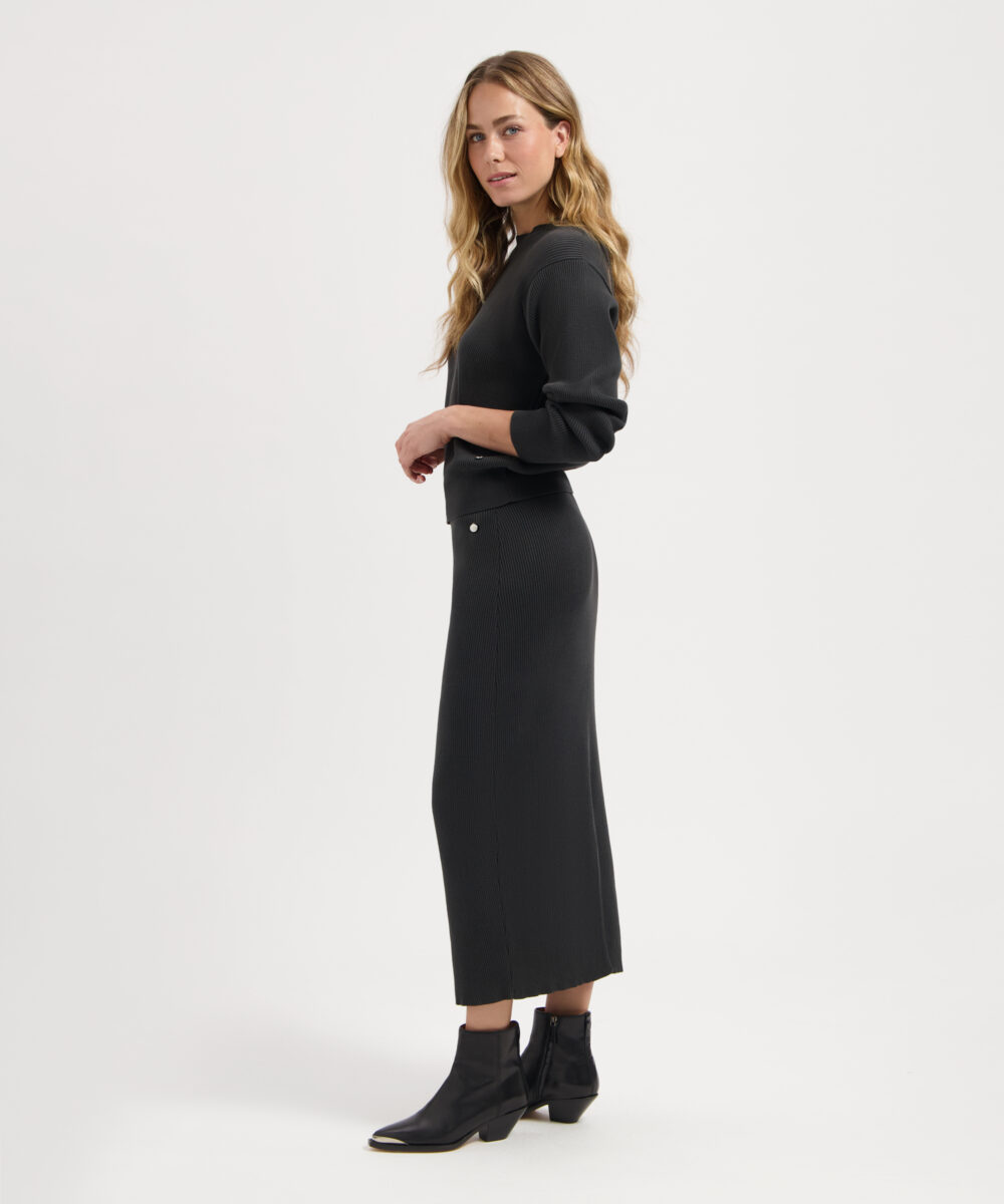 Alternative view of Kuyichi | Trui Katia Knit Woodland Grey