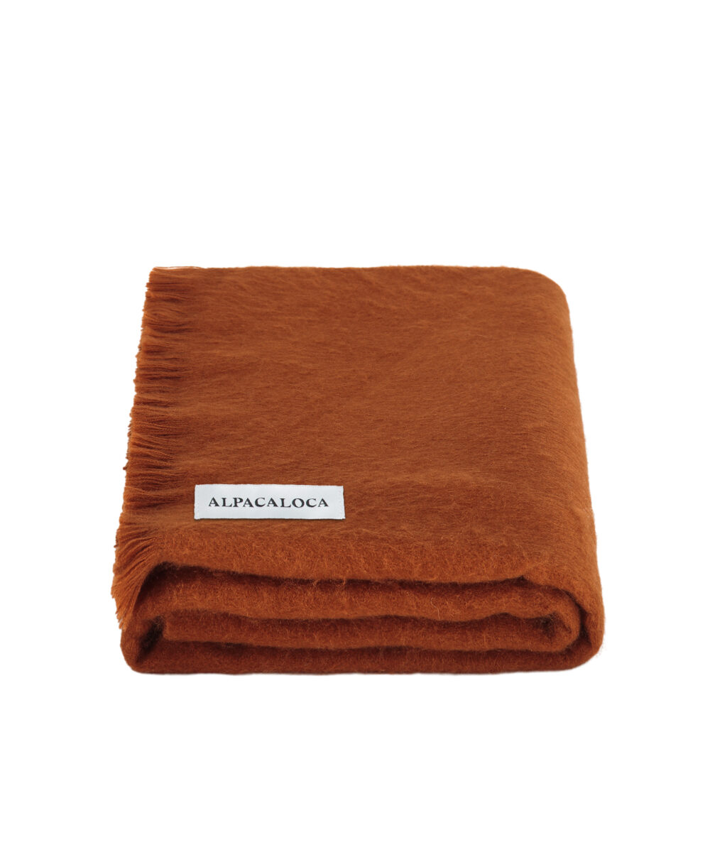 Alternative view of Alpaca Loca Sjaal Cinnamon