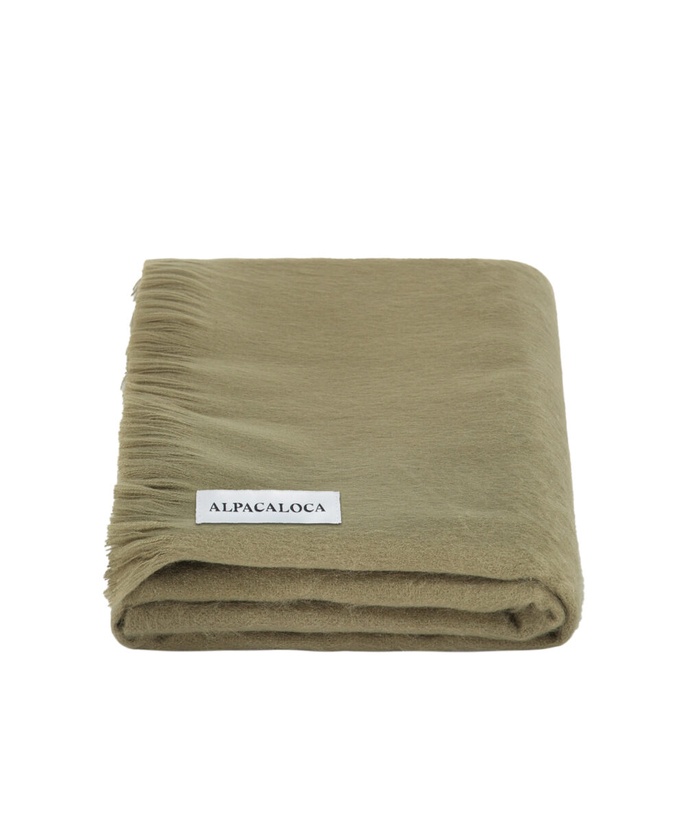 Alternative view of Alpaca Loca Sjaal Cigar Brown