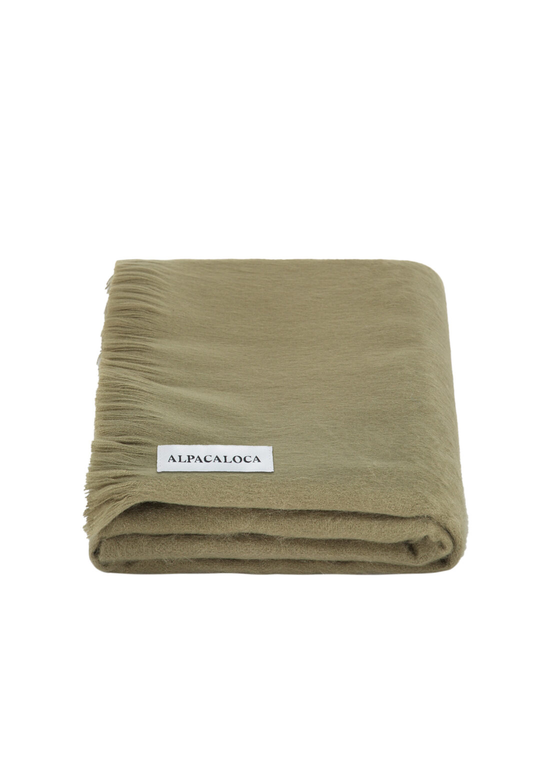 Alpaca Loca Sjaal Cigar Brown - Afbeelding 2