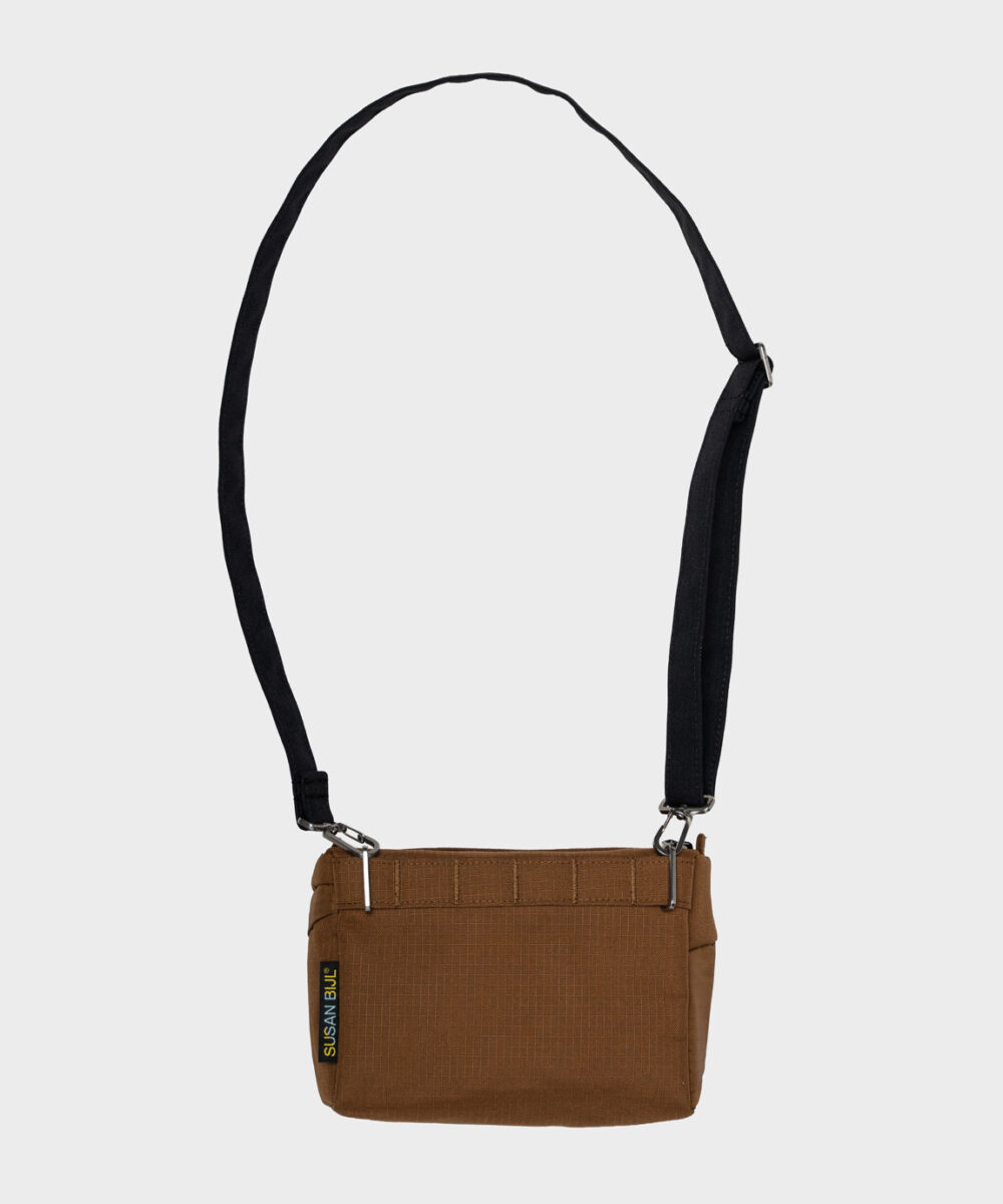 Alternative view of Susan Bijl | The New Bum Bag Hazel & Black Small