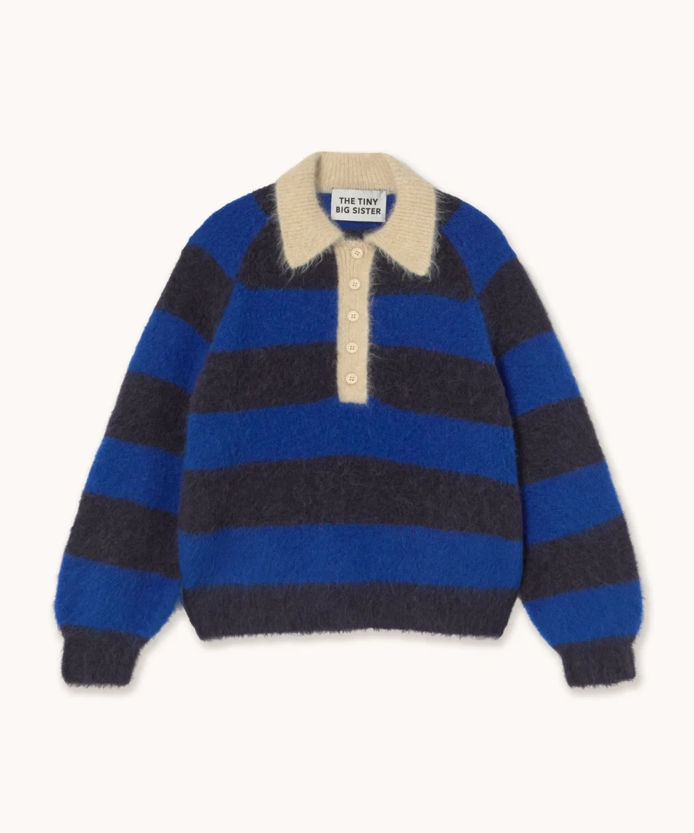 the-tiny-big-sister-frank-striped-polo-blue