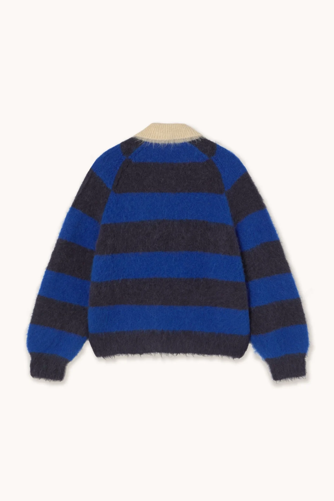 Frank Striped Polo Blue - Afbeelding 2